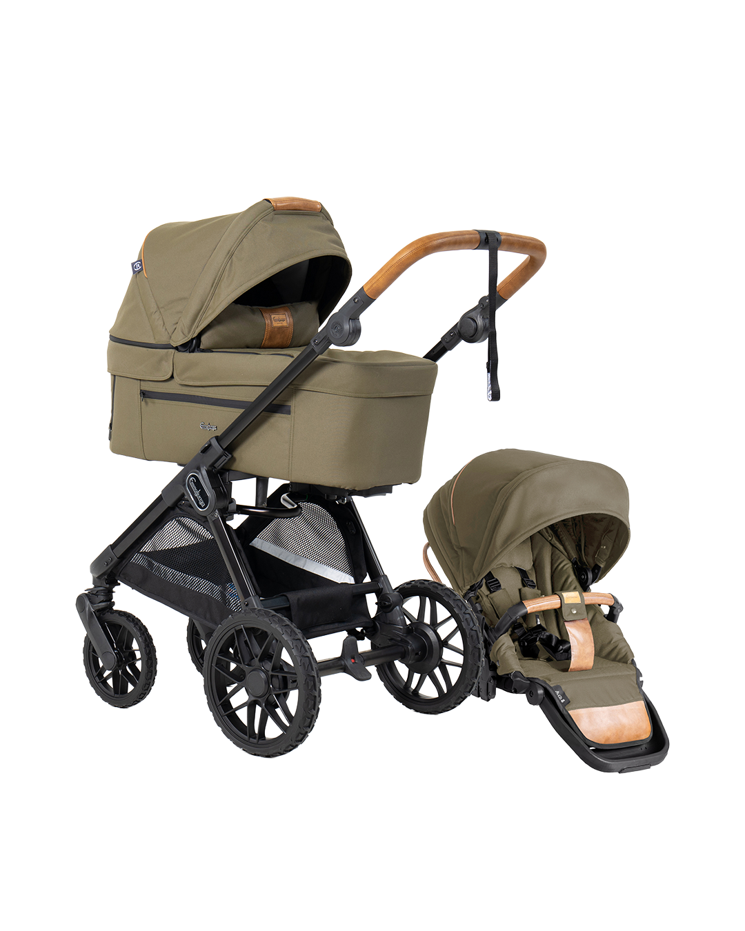 Emmaljunga Sento Pro Ergo+ - Outdoor Olive